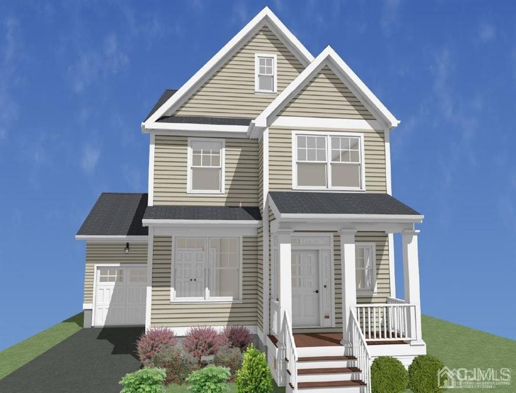 Rendering of a home by Fox & Foxx Development at 37 CEDAR AVE