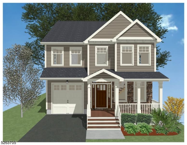 Rendering of a home by Fox & Foxx Development at 2063 WESTFIELD AVE