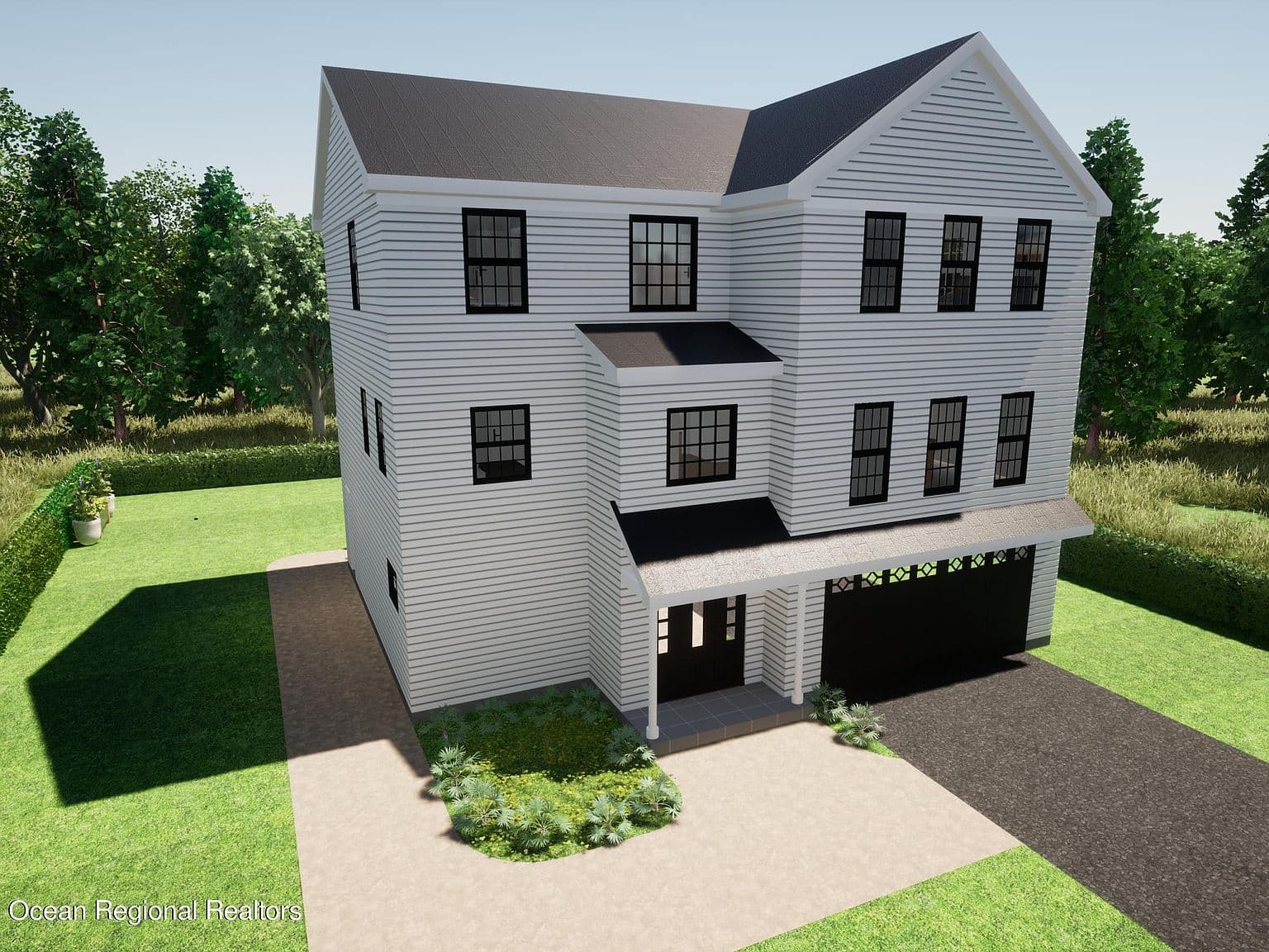Rendering of a home by H & N Custom Homes at 114 PORT RD