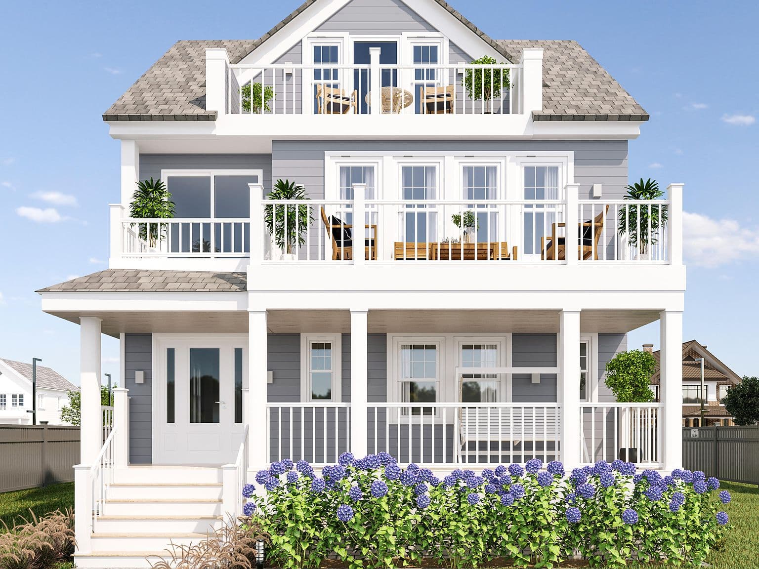 Rendering of a home by Inlet Shoals at 102 13TH AVE