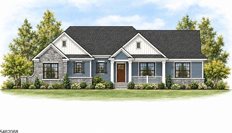 Rendering of a home by Segal & Morel Luxury Homes at 10 PAETZELL FARM CT