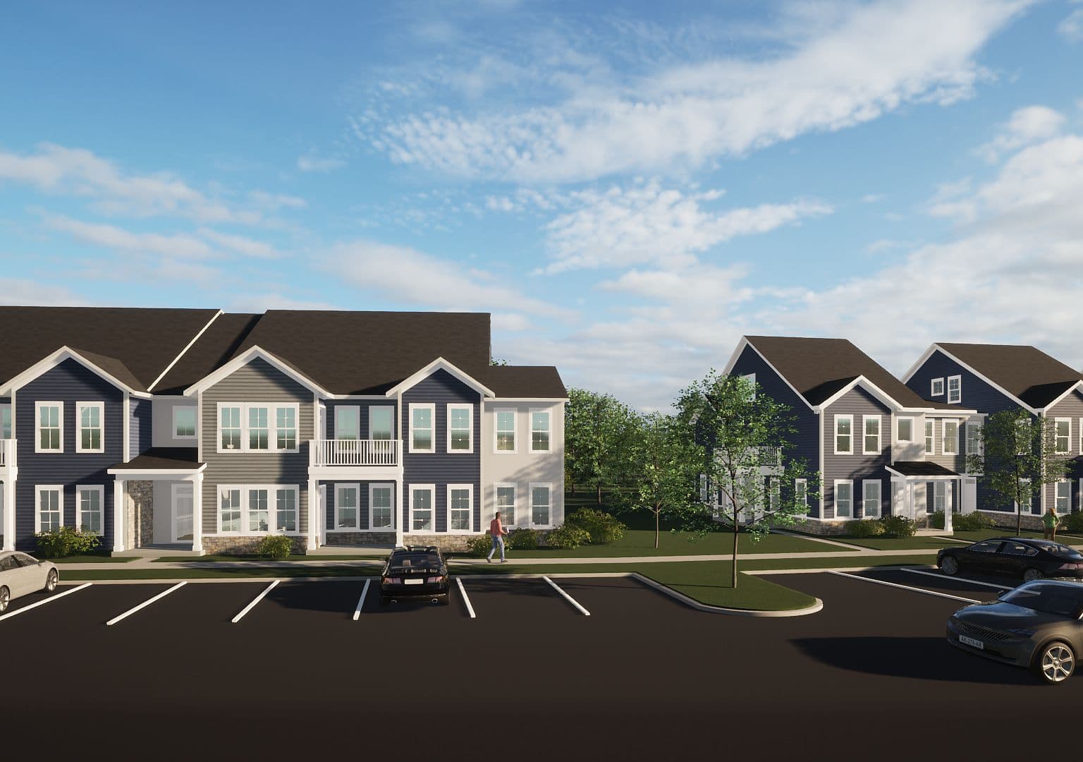 Rendering of a home by The Walters Group at 110 S WRANGLEBORO RD