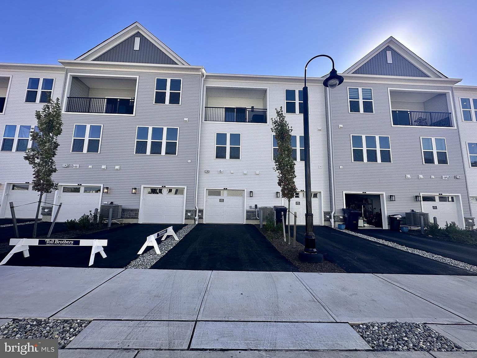 Home built by Toll Brothers