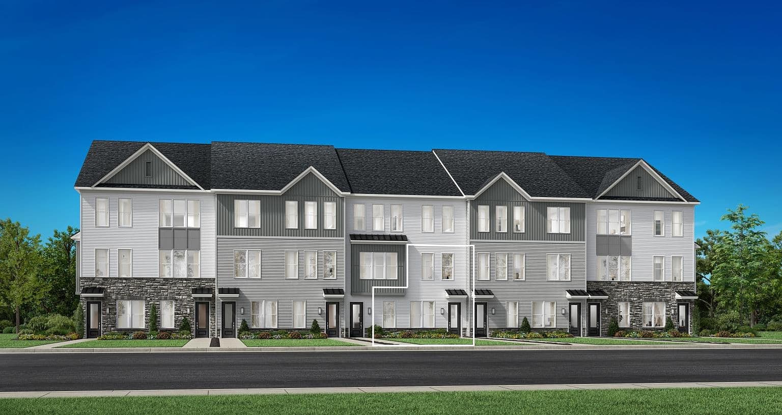 Home built by Toll Brothers at 12 PARK AVE