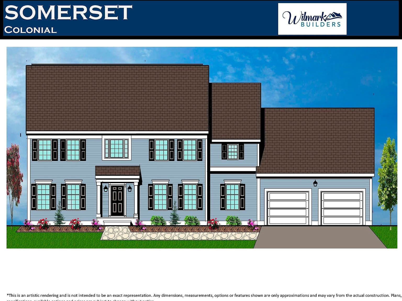 Rendering of a home by Wilmark Builders at 5 WADE FARM RD