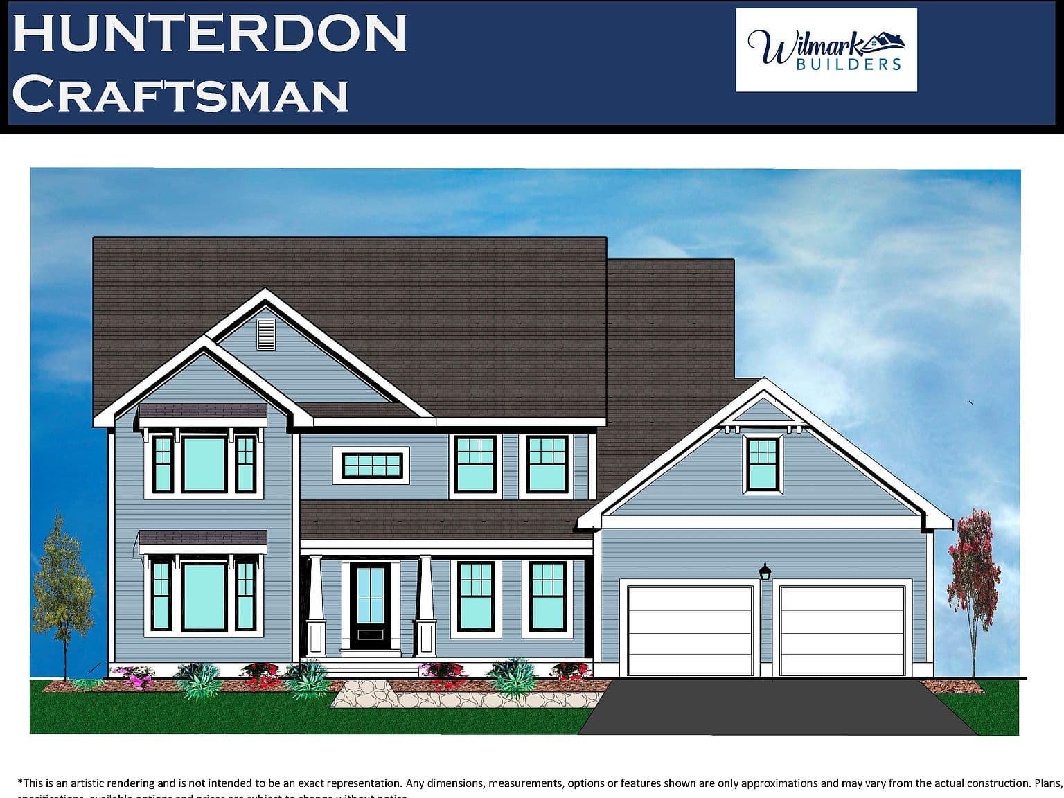 Rendering of a home by Wilmark Builders at 6 WADE FARM RD