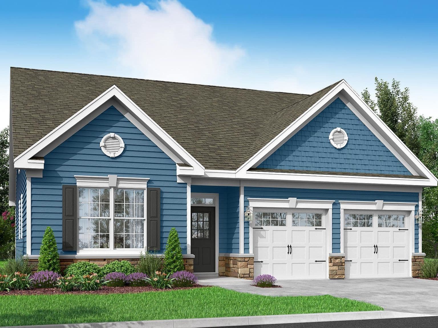 Home built by Hovbros at 602 HYDRANGEA CT