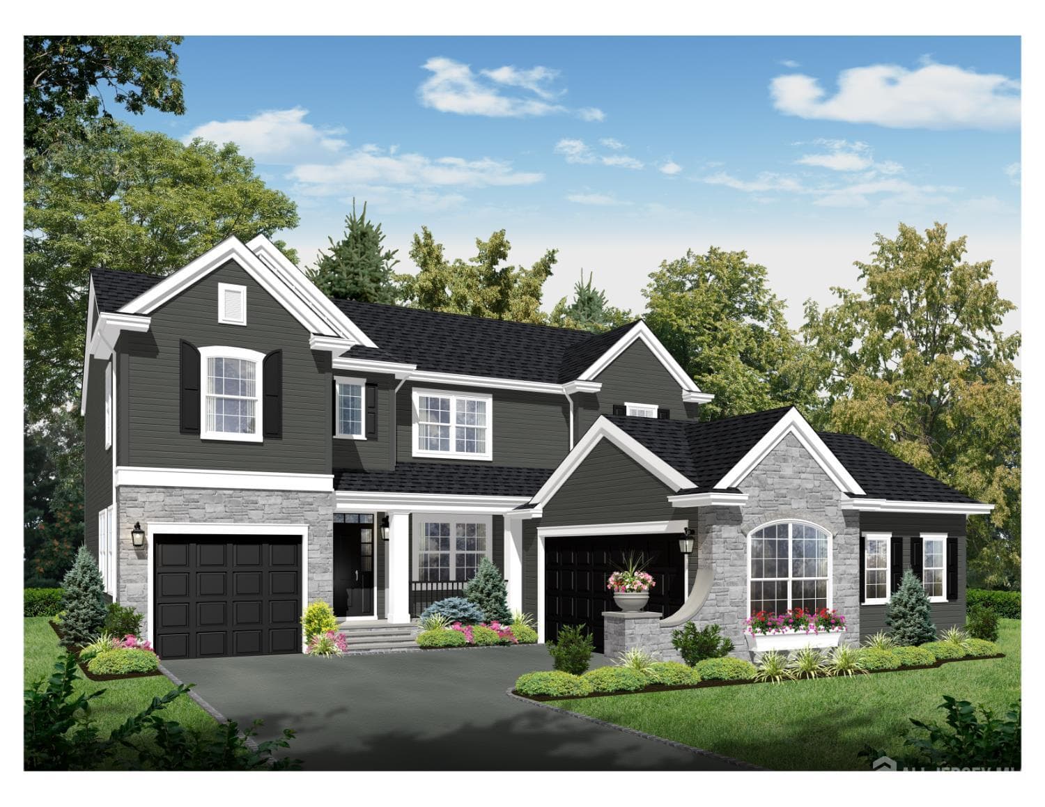 Home built by Segal & Morel Luxury Homes
