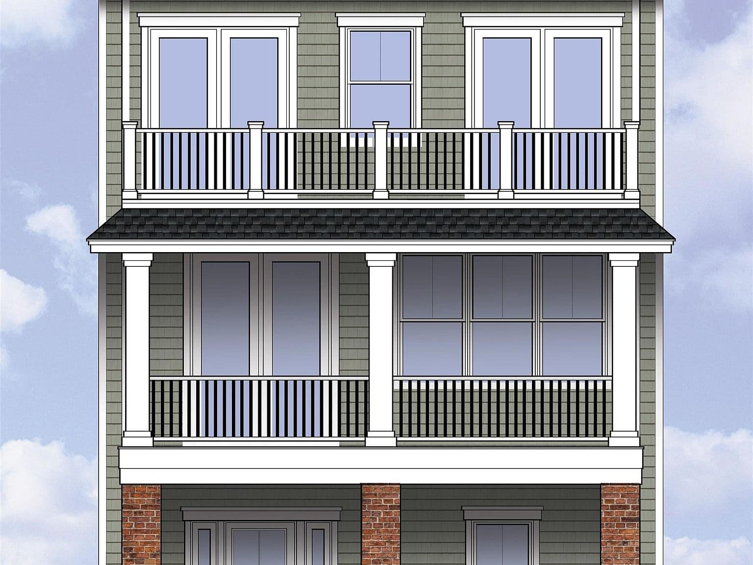Home built by Surfside Construction