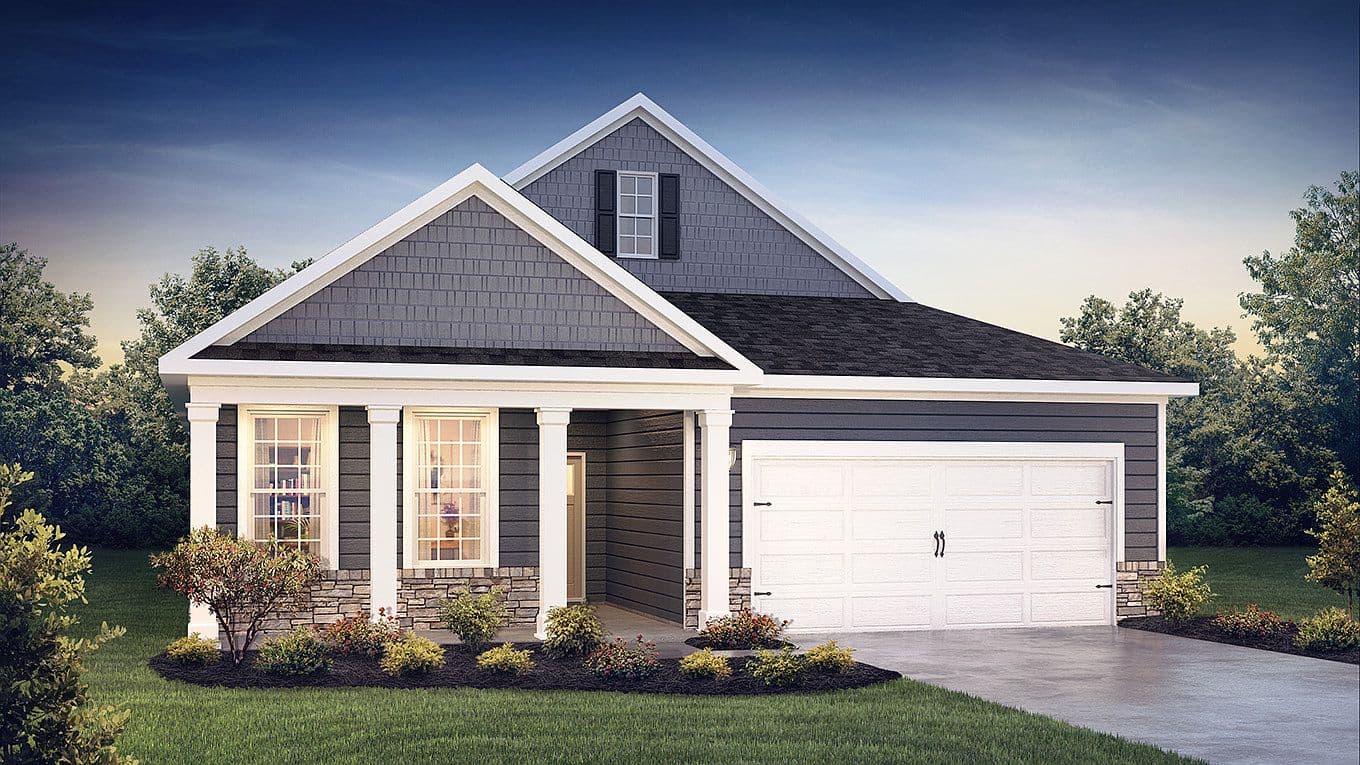 Home built by Woodmont Properties