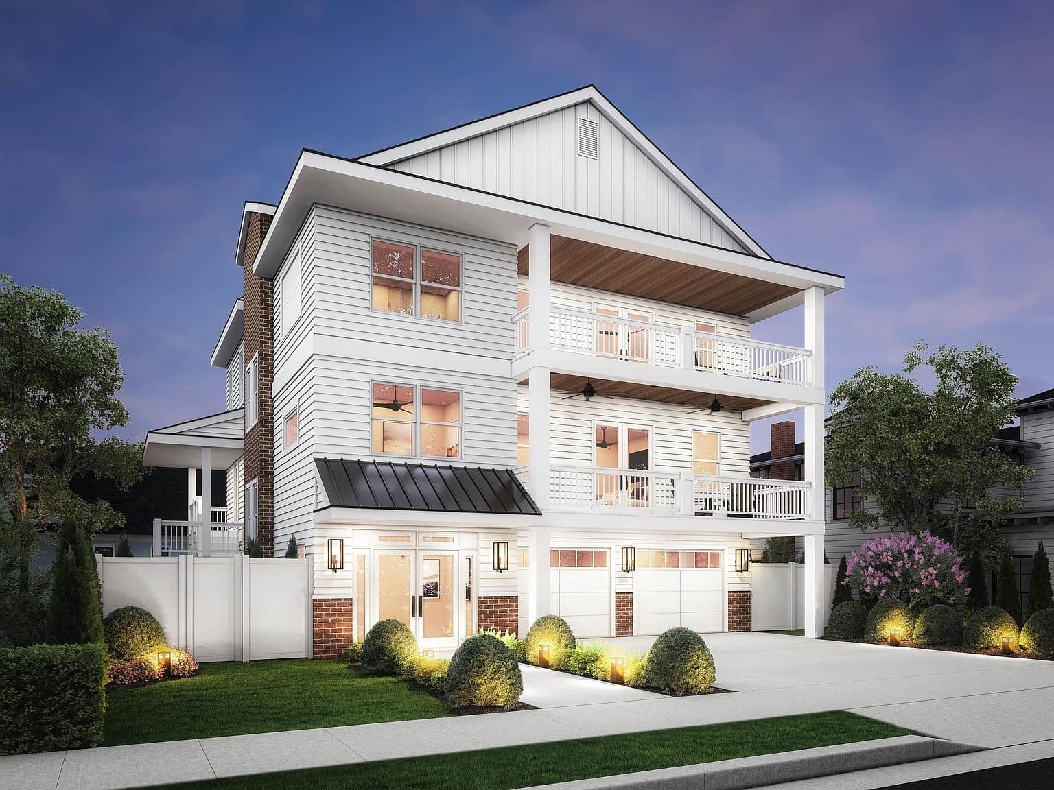 Home built by Longport Building at 509 N BURGHLEY AVE